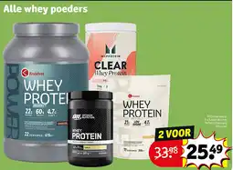 Kruidvat 2 x Kruidvat whey Perfect Chocolate 670 gram aanbieding