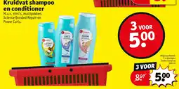 Kruidvat 3 x shampoo Exotic Coconut 500 ml aanbieding