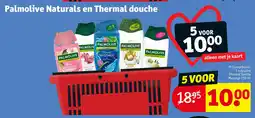 Kruidvat 5 x douche Thermal Gentle Massage 250 ml aanbieding