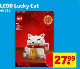 Kruidvat LEGO Lucky Cat Ontdek aanbieding