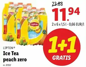 Ice tea peach zero