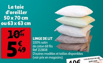 Auchan Linge de Lit aanbieding