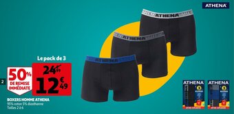 Auchan Boxers Homme Athena aanbieding