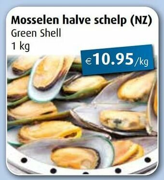 Aronde Mosselen halve schelp aanbieding