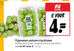 Jumbo Fijnproevers autumn crisp druiven aanbieding