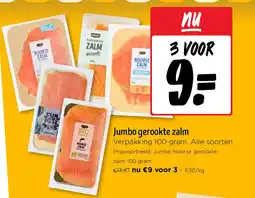 Jumbo Jumbo gerookte zalm aanbieding