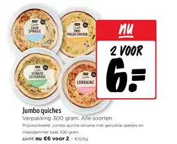 Jumbo Jumbo quiches aanbieding