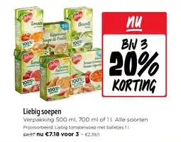 Jumbo Liebig soepen aanbieding