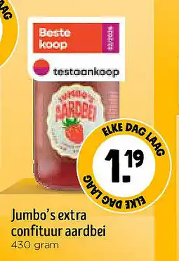 Jumbo Jumbo’s extra confituur aardbei aanbieding