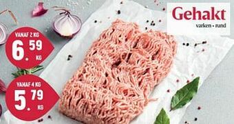 Buurtslagers Gehakt aanbieding