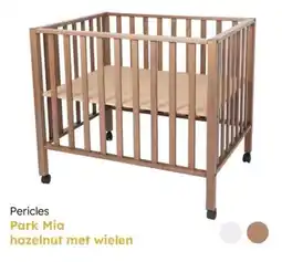 Multi bazar Pericles Park Mia hazelnut met wielen aanbieding