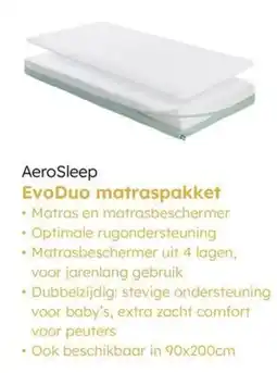 Multi bazar AeroSleep EvoDuo matraspakket aanbieding