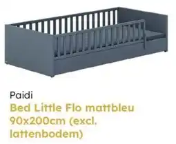 Multi bazar Paidi Bed Little Flo mattbleu aanbieding