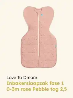 Multi bazar Love To Dream Inbakerslaapzak fase 1 aanbieding