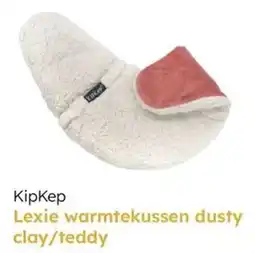 Multi bazar Kipkep Lexie warmtekussen dusty clay / teddy aanbieding
