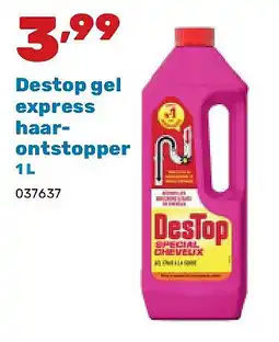 Happyland Destop gel express haarontstopper 1 L aanbieding