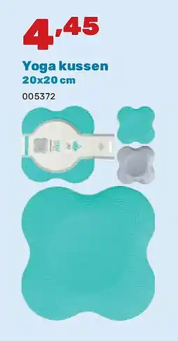 Happyland Yoga kussen 20x20 cm aanbieding