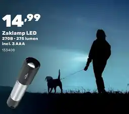Happyland Zaklamp LED 270B • 275 lumen incl. 3 AAA aanbieding