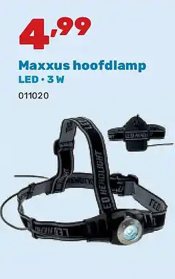 Happyland Maxxus hoofdlamp LED • 3 W aanbieding