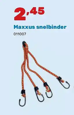Happyland Maxxus snelbinder aanbieding