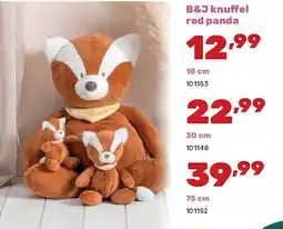 Happyland B&J knuff el red panda aanbieding