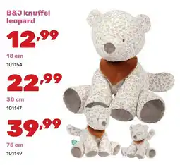 Happyland B&J knuff el leopard aanbieding
