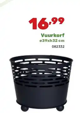 Happyland Vuurkorf ø39xh32 cm aanbieding