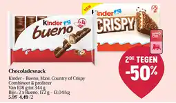 Delhaize Chocoladesnack aanbieding