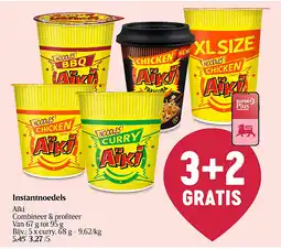 Delhaize Instantnoedels aanbieding