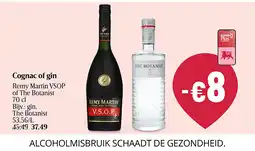 Delhaize Cognac of gin aanbieding
