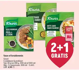 Delhaize Saus of kruidenmix aanbieding