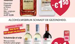 Delhaize Schuimwijn of wijn aanbieding