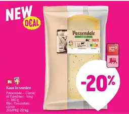 Delhaize Kaas in sneden aanbieding