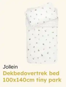 Multi bazar Jollein Dekbedovertrek bed tiny park aanbieding