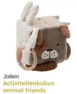 Multi bazar Jollein Activiteitenkubus animal friends aanbieding