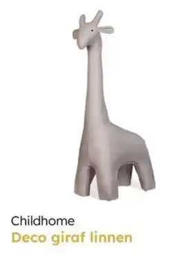 Multi bazar Childhome Deco Giraf Linnen aanbieding