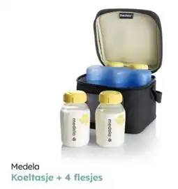 Multi bazar Medela Koeltasje + 4 flesjes aanbieding