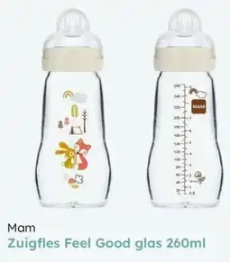 Multi bazar Mam Zuigfles Feel Good Glas aanbieding