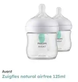Multi bazar Avent Zuigfles natural airfree aanbieding