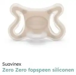 Multi bazar Suavinex Zero Zero fopspeen siliconen aanbieding
