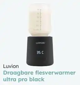 Multi bazar Luvion Draagbare flesverwarmer ultra pro black aanbieding