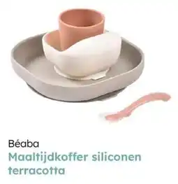 Multi bazar Béaba Maaltijdkoffer siliconen terracotta aanbieding