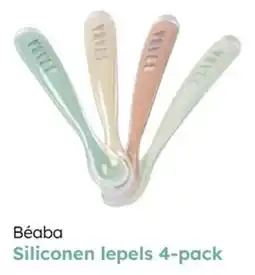 Multi bazar Béaba Siliconen lepels aanbieding