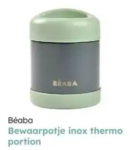 Multi bazar Béaba Bewaarpotje inox thermo portion aanbieding