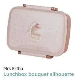 Multi bazar Mrs Ertha Lunchbox bouquet silhouette aanbieding