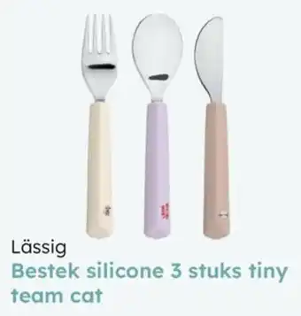 Lässig Bestek silicone tiny team cat