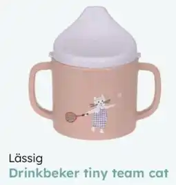 Multi bazar Lässig Drinkbeker tiny team cat aanbieding
