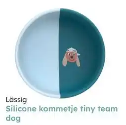 Multi bazar Lässig Silicone kommetje tiny team dog aanbieding