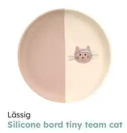 Multi bazar Lässig Silicone bord tiny team cat aanbieding