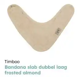 Multi bazar Timboo Bandana slab dubbel laag frosted almond aanbieding